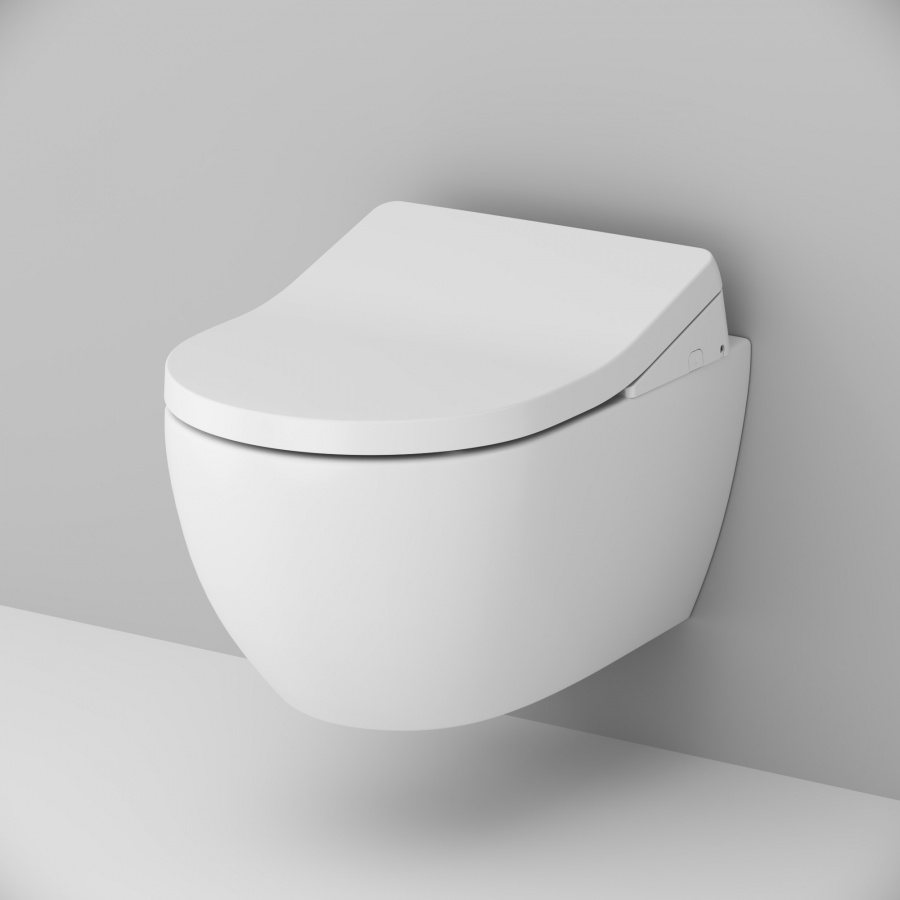 Am.Pm Электронная крышка-биде Clean Care, цвет: белый CCC7853WH