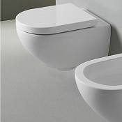 Cielo Enjoy Унитаз подвесной 35х53хh26,5 см, с креплениями, цвет: глянцевый белый EJVS