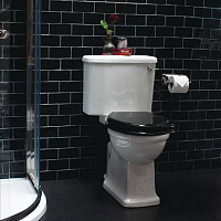 Burlington Arcade Чаша для унитаза моноблок, воронка-водоворот 36,5х68,5 см, цвет: белый глянцевый ARC3