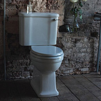 Burlington Arcade Чаша для унитаза моноблок, воронка-водоворот 36,5х68,5 см, цвет: белый глянцевый ARC3