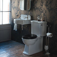 Burlington Arcade Чаша для унитаза моноблок, воронка-водоворот 37х67 см, цвет: белый глянцевый ARC4