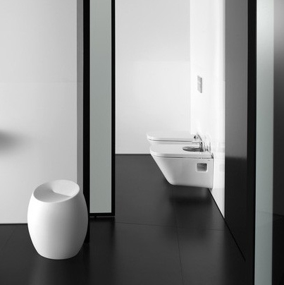 Roca Gap Биде подвесное 54х35см, c 1 отверстием под смеситель и переливом, цвет: белый глянцевый 357475000