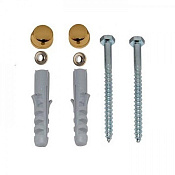 Kerasan Waldorf Крепление вертикальное для напольных унитазов/биде, цвет: Bronzo 760393