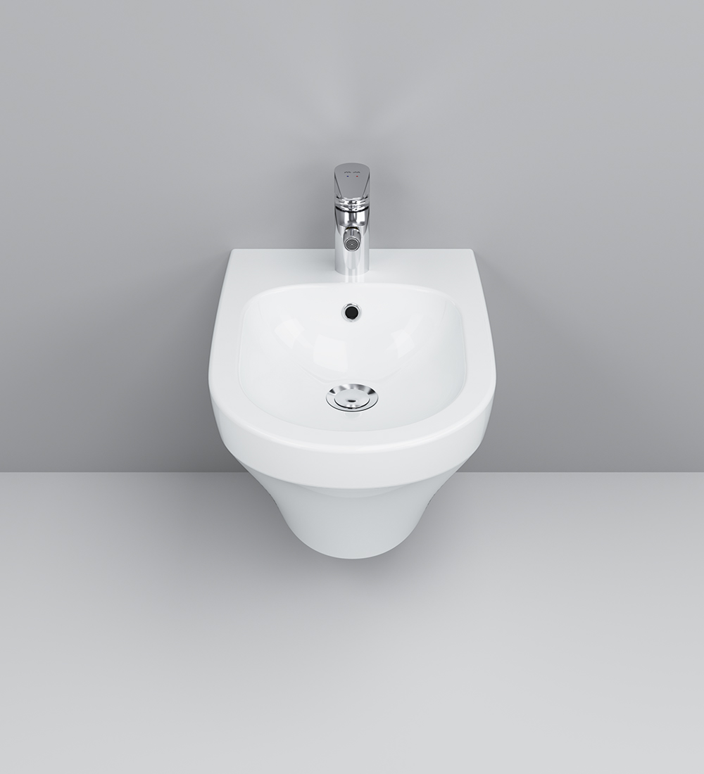 Am.Pm Inspire Биде подвесное, цвет: белый глянец C503411WH