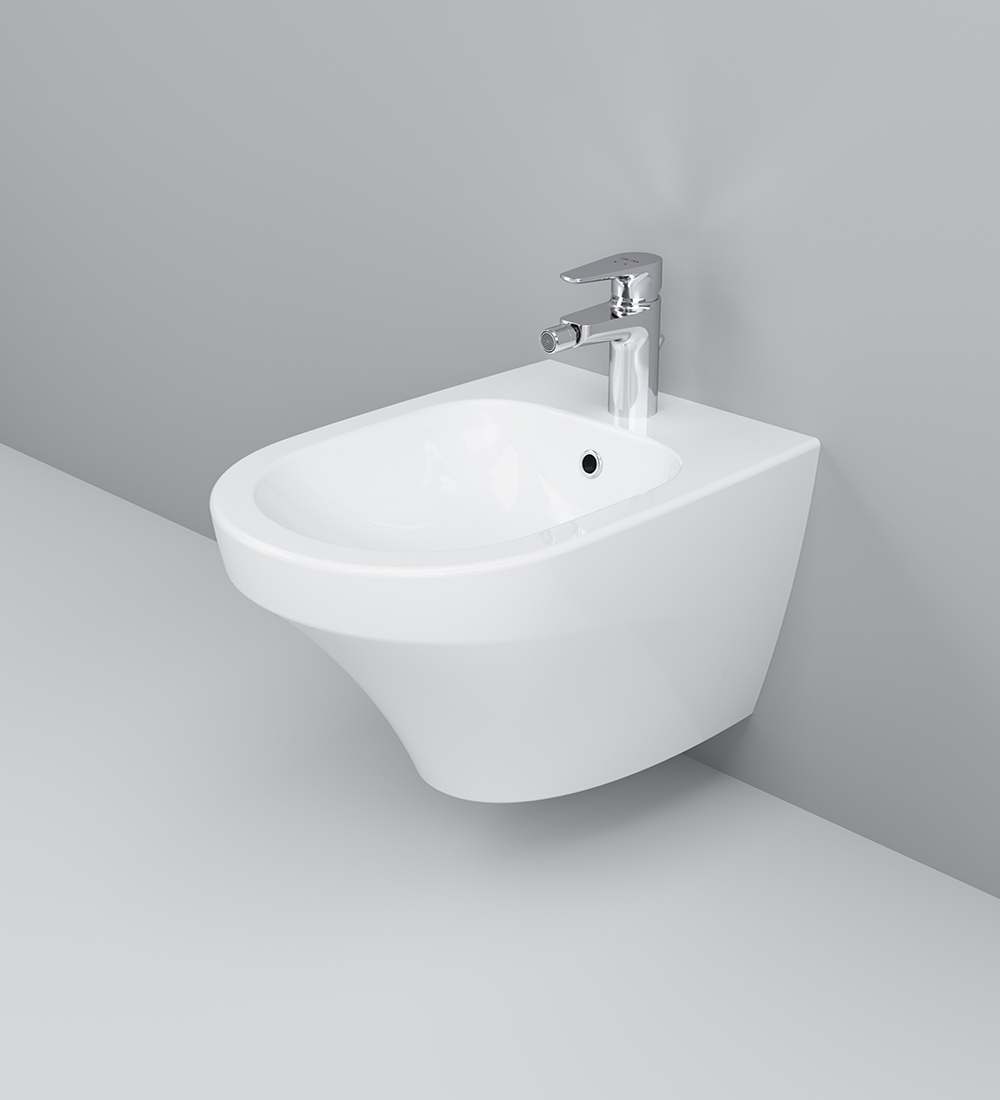 Am.Pm Inspire Биде подвесное, цвет: белый глянец C503411WH