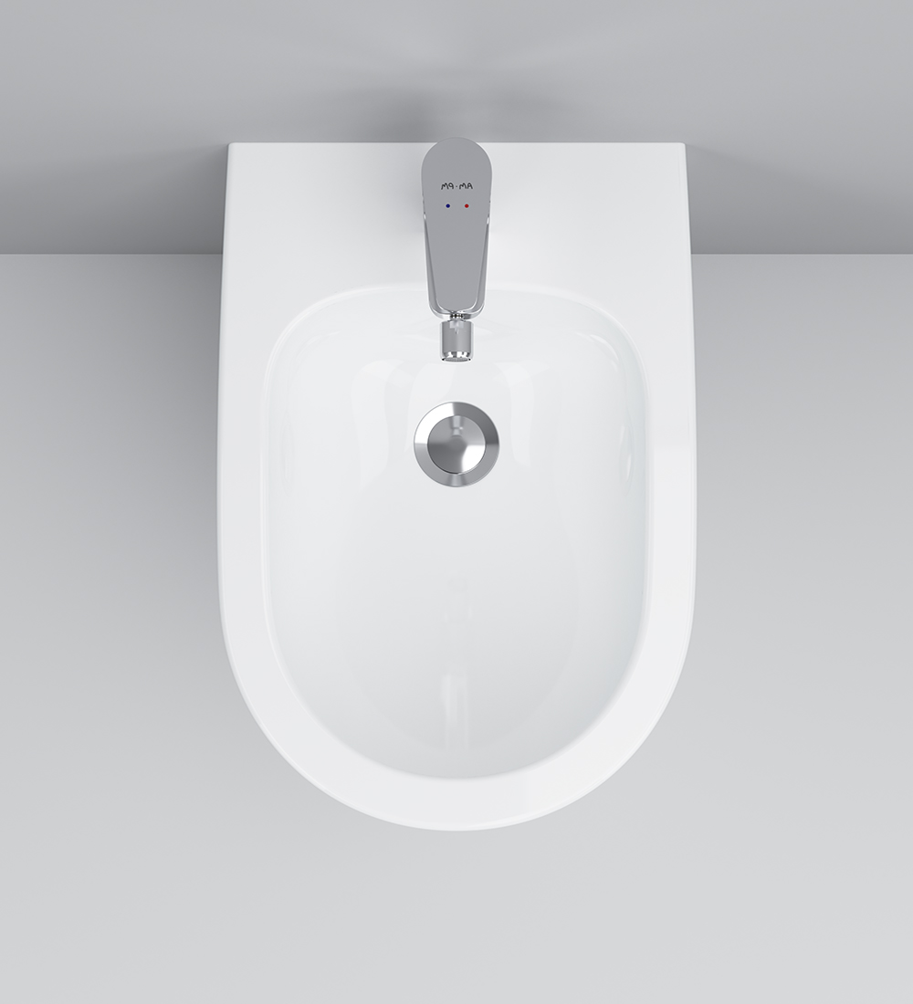 Am.Pm Inspire Биде подвесное, цвет: белый глянец C503411WH