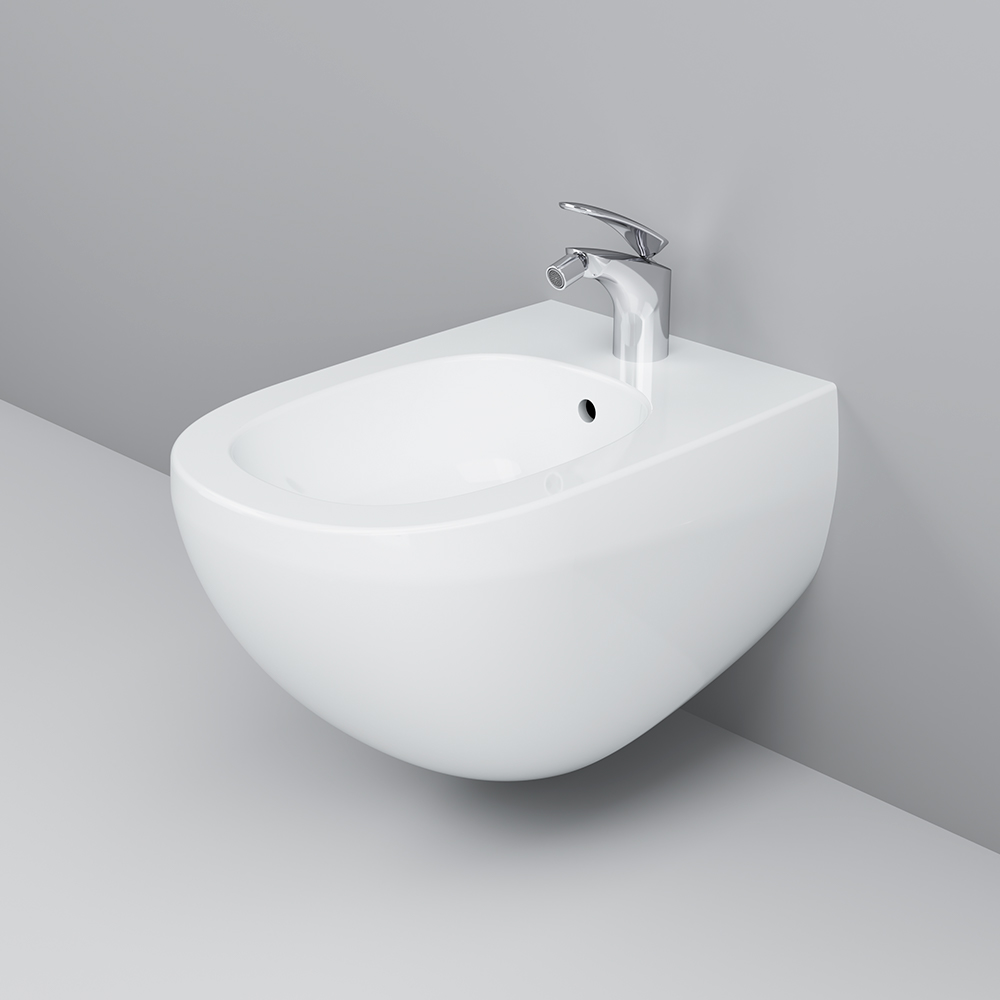 Am.Pm Sensation Биде подвесное, цвет: белый глянец C303411WH