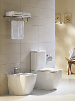 Belbagno Alpina Биде напольное 52,5х22х32h, цвет:белый BB10100B