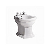 Kerasan Retro Биде напольное 60x38,5 см, с 3 отверстиями под смеситель и переливом, цвет: Bianco 102001*3
