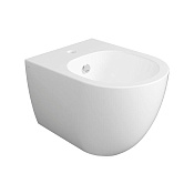 Simas Vignoni Биде подвесное 34х48 см c 1 отверстием под смеситель и переливом, цвет: белый глянц. VI29bi*1