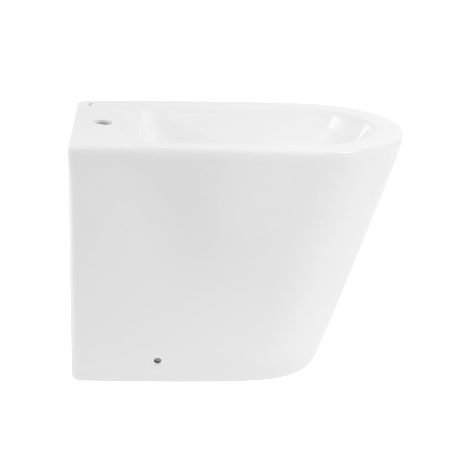 Belbagno Flay-R Биде напольное 58х26,5х44,5h, цвет: белый BB1003B