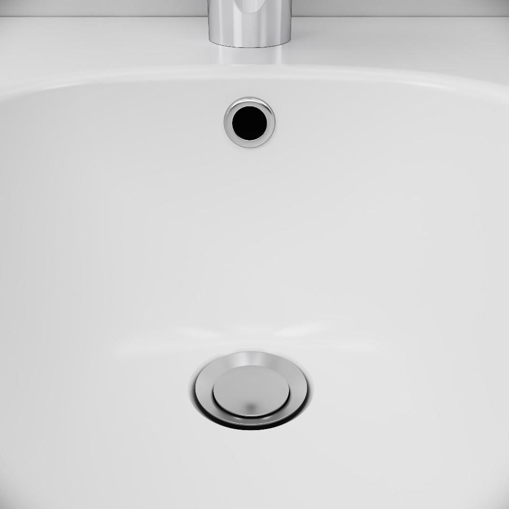 Am.Pm Inspire V2.0 Биде подвесное 55х39 см с 1 отвер. под смеситель и переливом, цвет: белый глянец C50A3411WH