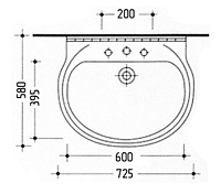 Раковина Migliore Gianeta 20920
