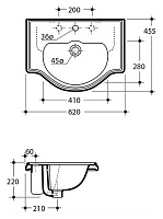 Раковина Migliore Bella 20603