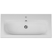 Am.Pm Spirit V2.0 Раковина накладная 101х49,5 см, с переливом, 1 отв., цвет: белый глянец M70AWCC1002WG