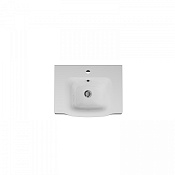 Am.Pm Like Раковина накладная 65х49 см, с переливом, 1 отв. под смеситель, цвет: белый глянцевый M80WCC0652WG