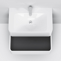 Am.Pm Sensation Раковина накладная 81х48,5 см, без перелива, 1 отв., цвет: белый глянец M30WPC0801WG