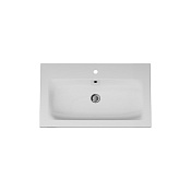 Am.Pm Spirit V2.0 Раковина накладная 81х49,5 см, с переливом, 1 отв., цвет: белый глянец M70AWCC0802WG