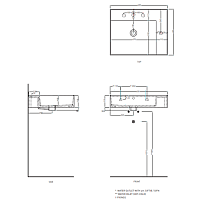 Cielo Enjoy Раковина подвесная 60х48хh12,5 см, цвет: серый EJLA60BR
