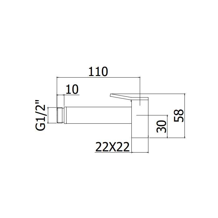 Paffoni Doccia Гигиенический душ, цвет: черный матовый ZDOC121NO