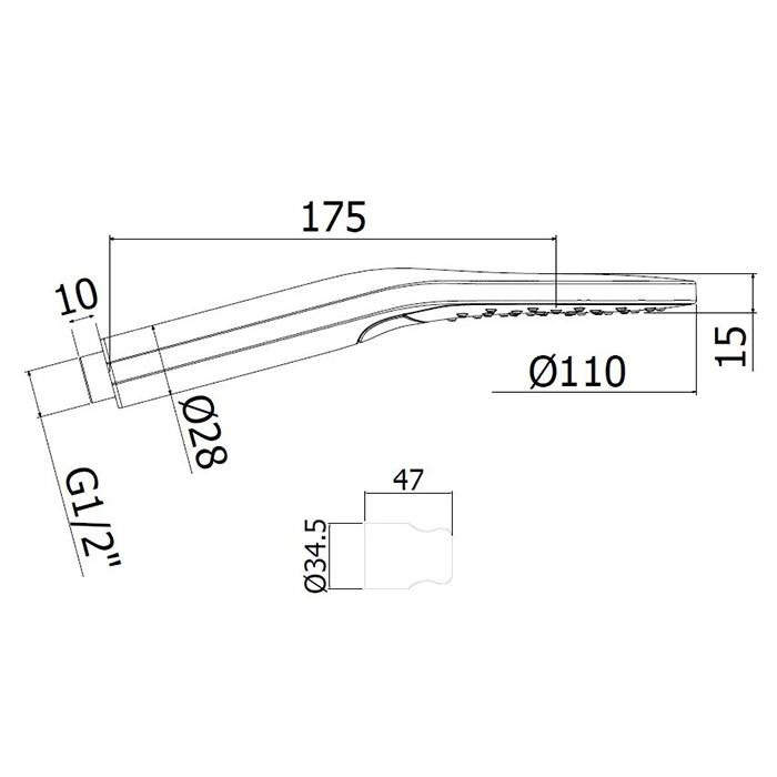 Paffoni Sofia Душевой гарнитур, цвет: хром ZDUP120CRAG