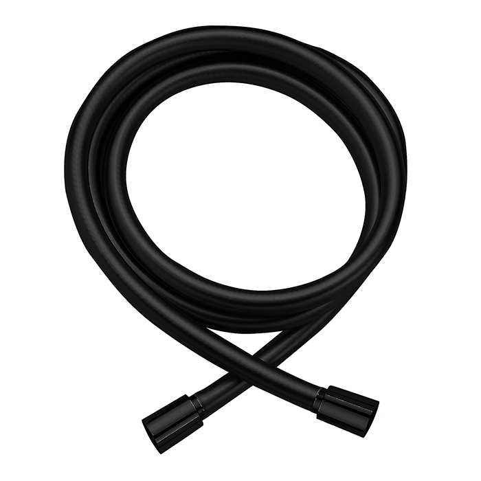 Paffoni Шланг 150 см, 1/2, цвет: черный ZFLO071NO