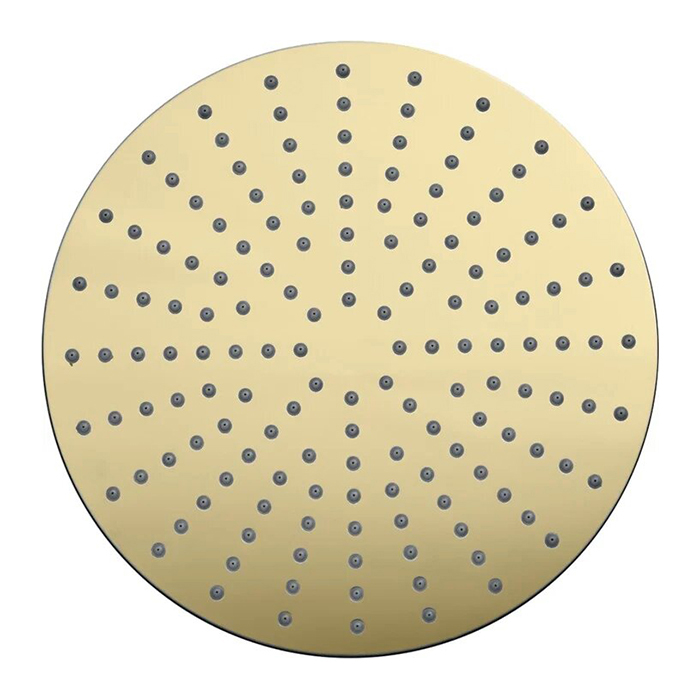 Paffoni Master King Верхний душ 30 см, цвет: золото медовое ZSOF079HG