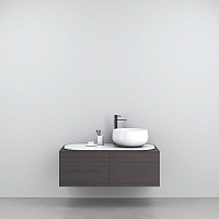 Cielo Delfo Тумба с деревянной отделкой, цвет: Rovere Grigio DECESFRG