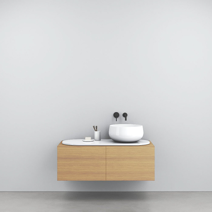 Cielo Delfo Тумба с деревянной отделкой, цвет: Rovere Naturale DECESFRN