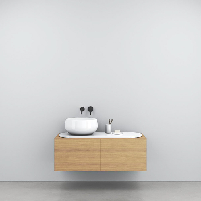 Cielo Delfo Тумба с деревянной отделкой, цвет: Rovere Naturale DECESFRN