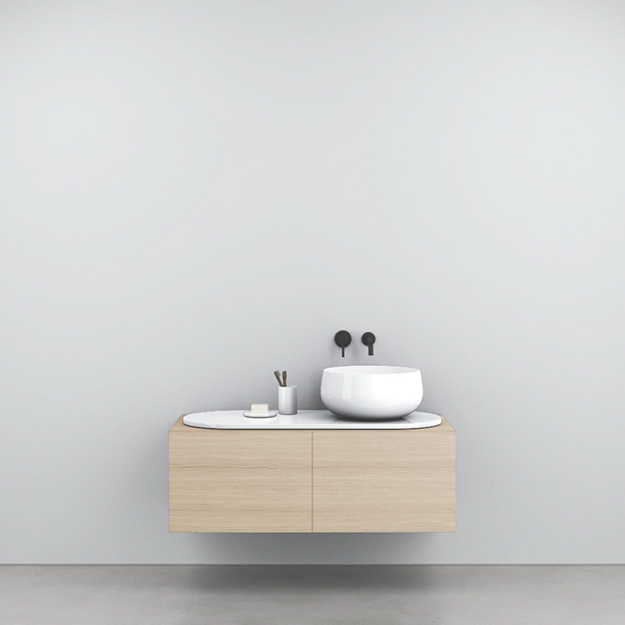 Cielo Delfo Тумба с деревянной отделкой, цвет: Rovere Sbiancato DECESFRS