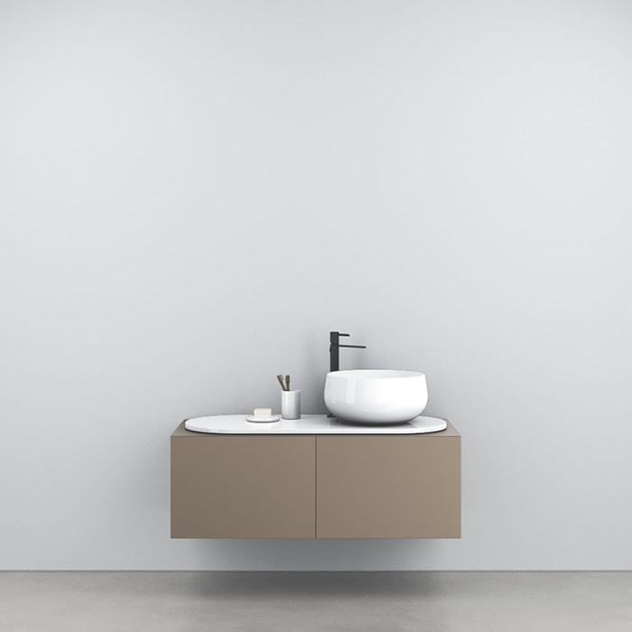 Cielo Delfo Тумба крашенная, с отверстиями, цвет: Arenaria DECLAN