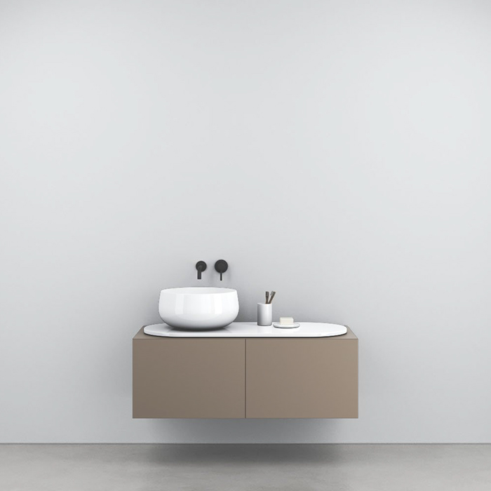 Cielo Delfo Тумба крашенная, с отверстиями, цвет: Arenaria DECLAN