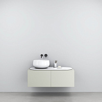 Cielo Delfo Тумба крашенная, с отверстиями, цвет: Pomice DECLPM