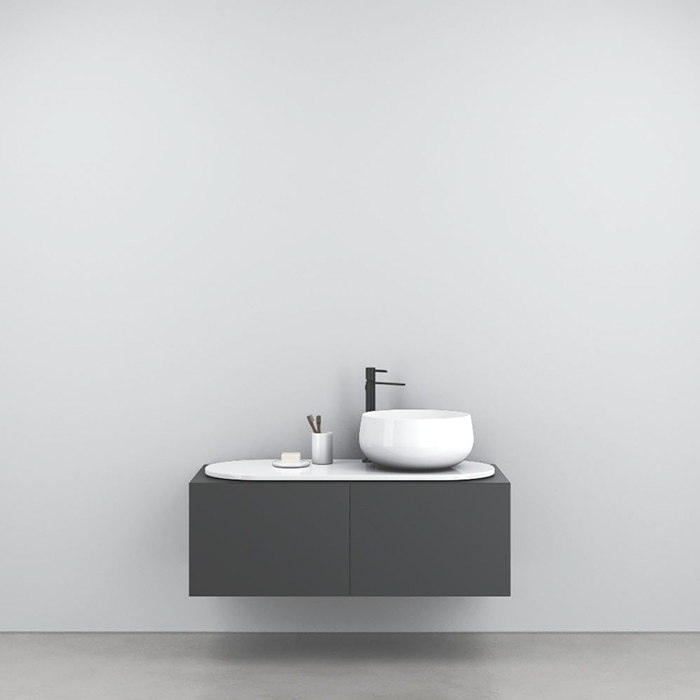 Cielo Delfo Тумба крашенная, цвет: Basalto DECLSFBA