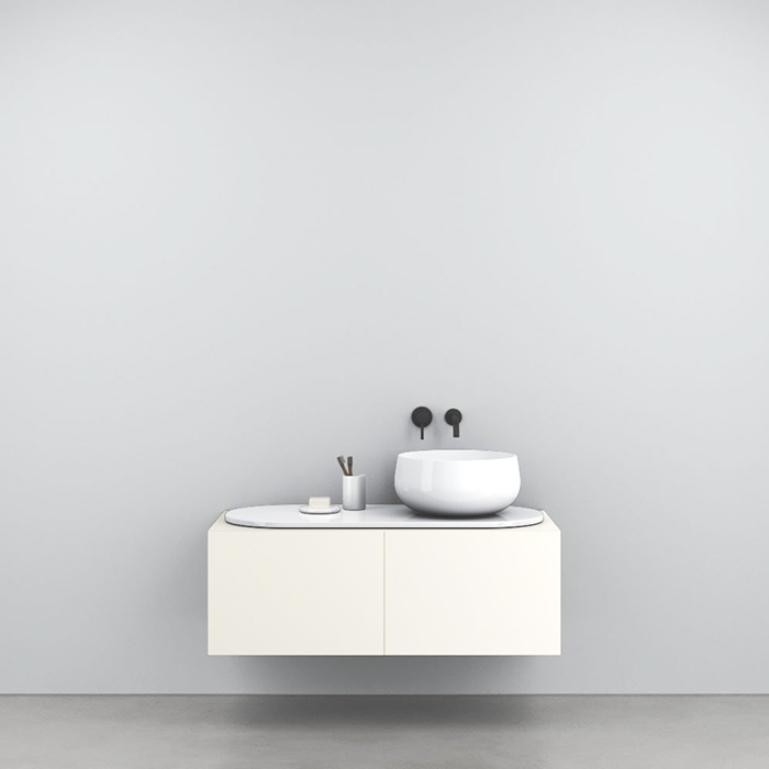 Cielo Delfo Тумба крашенная, с отверстиями, цвет: Talco DECLTL