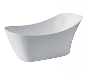 Kerasan Waldorf Ванна акриловая отдельностоящая 167x82 см, со сливом Clic-Clac, цвет: Bianco 743201