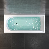 Am.Pm Spirit V2.0 Ванна пристенная 170х75 см, акрил, цвет: белый глянцевый W72A-170-075W-A2