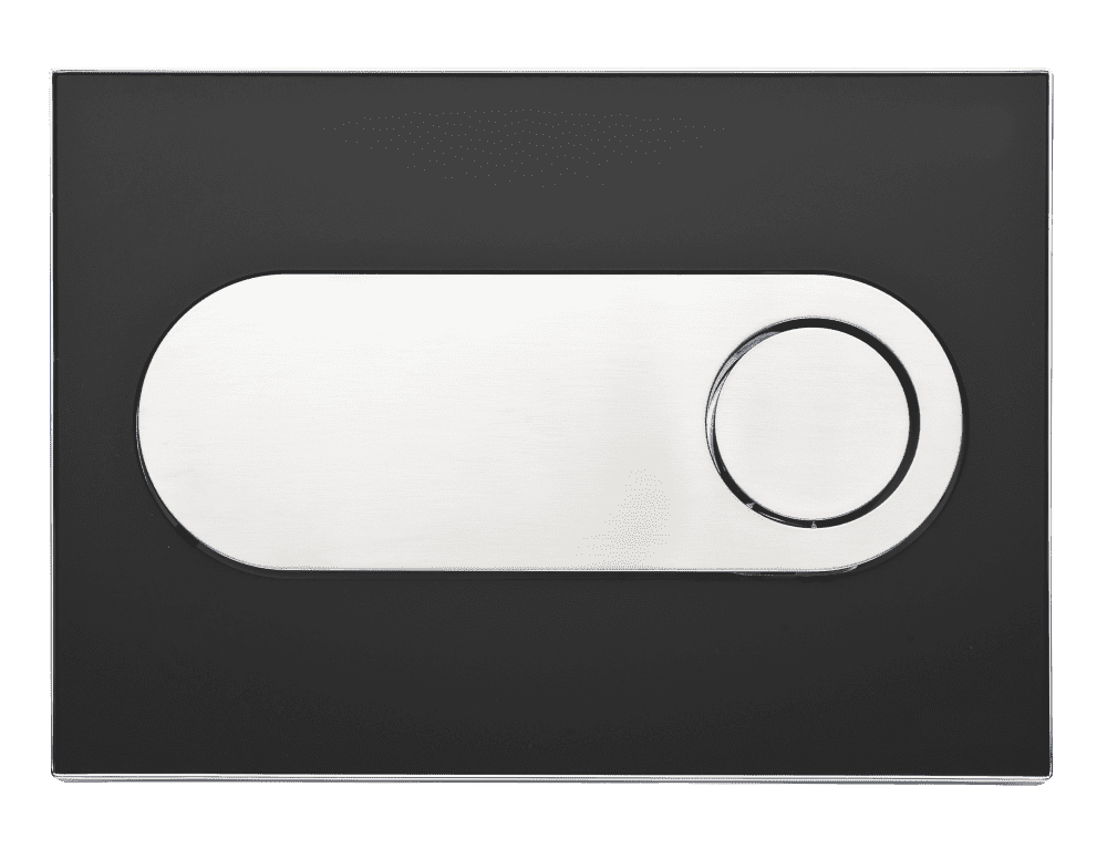 Pestan Fluenta Монтажный стеллаж для подвесного унитаза 55х115h, цвет: черный SET40006356OB