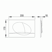 Pestan Fluenta Монтажный стеллаж для подвесного унитаза 55х115h, цвет: белый SET40006356PW