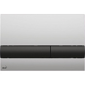 Alcaplast Панель управления, цвет: хром-мат/черный M1712-8