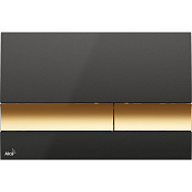 Alcaplast Панель управления, цвет: черный/золотой M1728-5