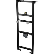 Alcaplast Монтажный стеллаж для писсуара , высота монтажа 120 см, цвет: черный A107/1120