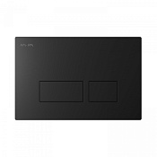 Am.Pm Pro S Кнопка смыва для унитаза, 2 режима, пластик, цвет: черный матовый I047038