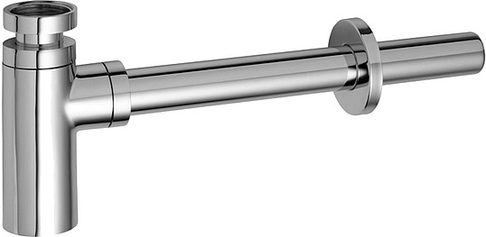 Alcaplast Сифон для умывальника Ø3,2 design, цвет: хром A400