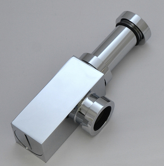 Alcaplast Сифон для умывальника Ø3,2 design, цвет: хром A401