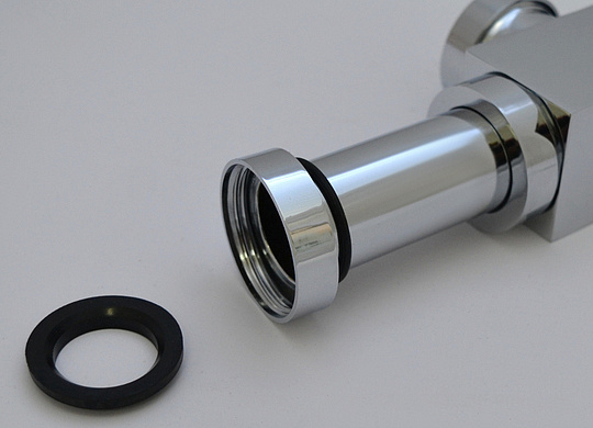 Alcaplast Сифон для умывальника Ø3,2 design, цвет: хром A401