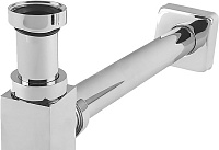 Alcaplast Сифон для умывальника Ø3,2 design, цвет: хром A401