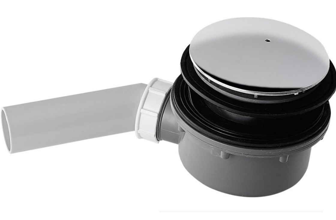 Kerasan Retro Сифон для поддона d9 см, цвет: Cromo 905601