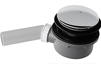 Kerasan Retro Сифон для поддона d9 см, цвет: Cromo 905601